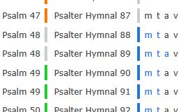 Psalter Hymnal Resource Library Preview